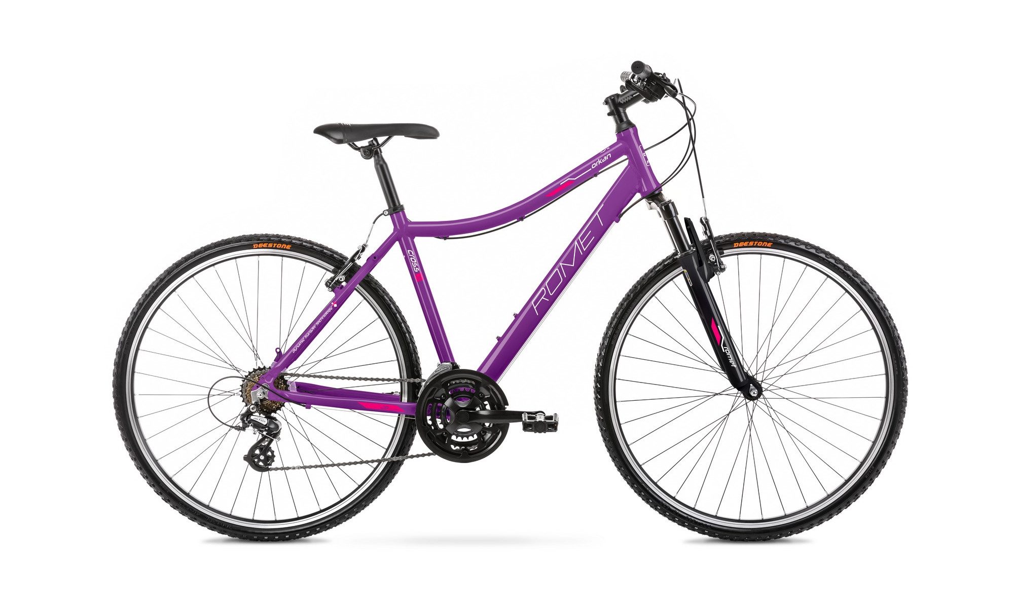 Bicycle Romet Orkan D 2025 violet-pink 