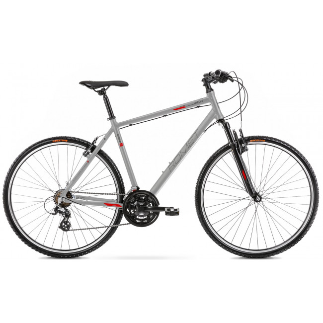 Bicycle Romet Orkan M 2025 graphite-red