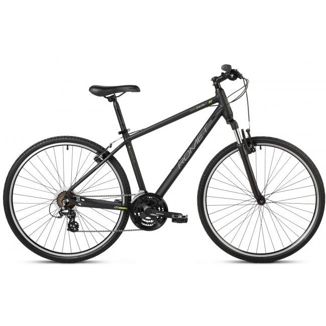Bicycle Romet Orkan 1 M 2024 black-grey-aquamarine