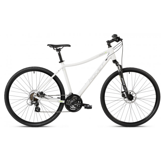 Bicycle Romet Orkan 2 D 2025 white-graphite-aquamarine