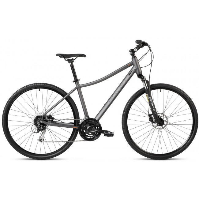 Велосипед Romet Orkan 3 D 2024 graphite-black-copper