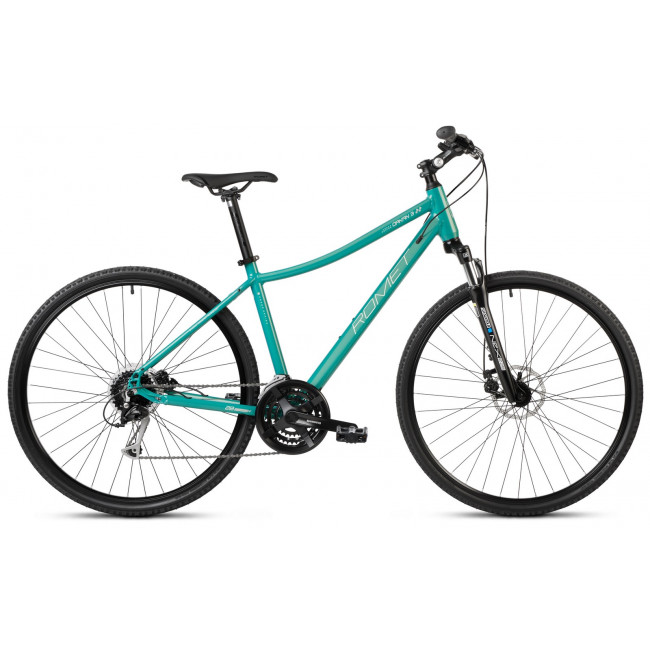 Bicycle Romet Orkan 3 D 2024 turquoise-white-silver