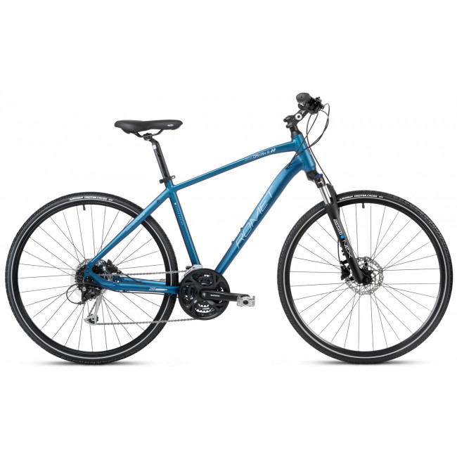 Велосипед Romet Orkan 5 M 2024 dark blue-blue-silver
