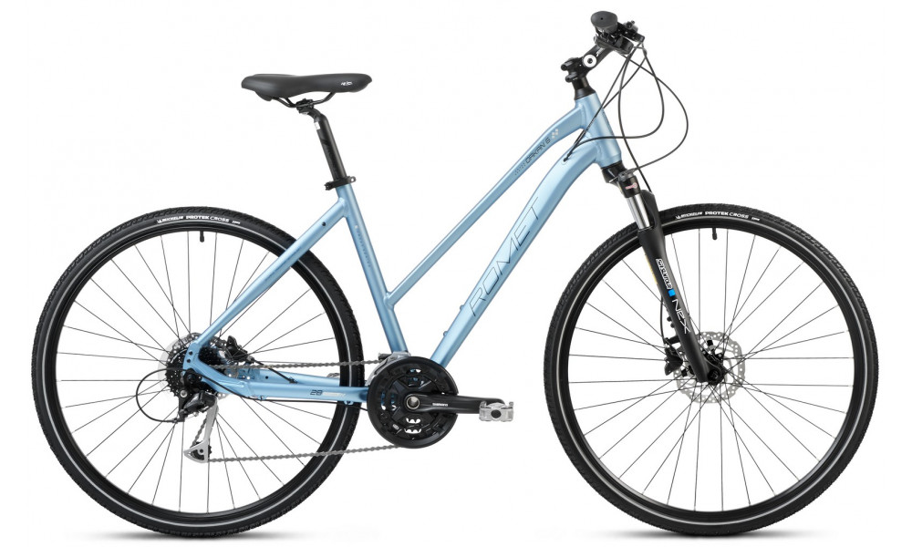 Bicycle Romet Orkan 6 D 2024 blue-black-grey 