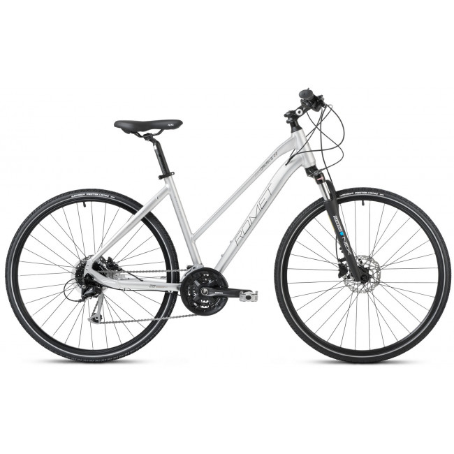 Bicycle Romet Orkan 6 D 2024 silver-graphite