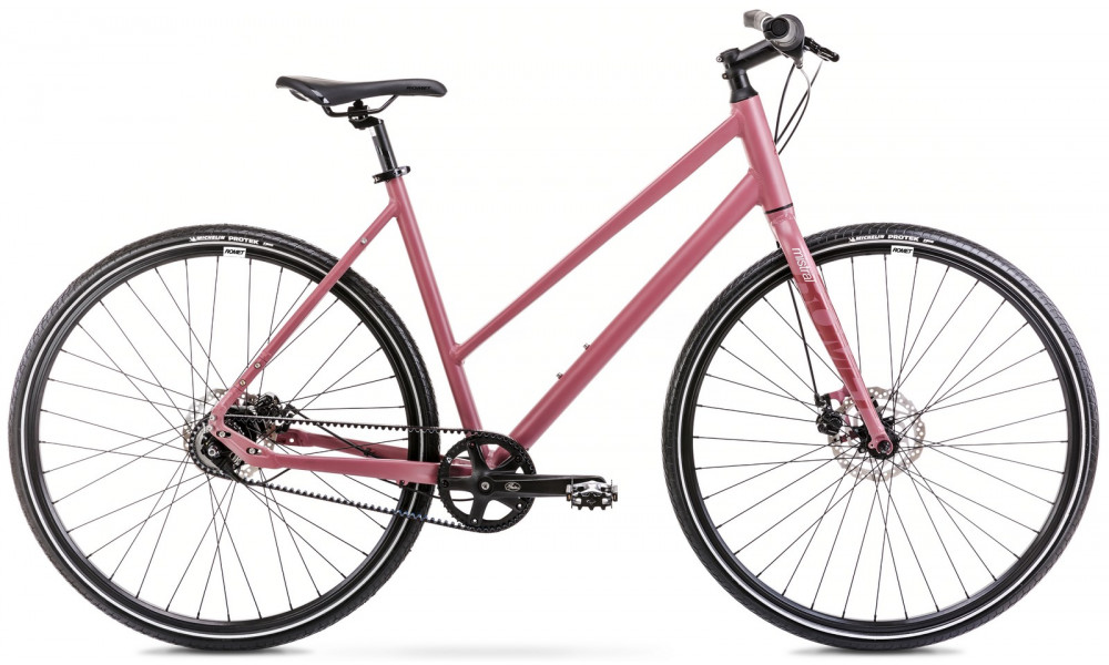 Bicycle Romet Mistral 2D 2025 dark pink 