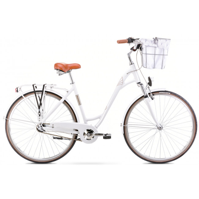 Bicycle Romet Art Deco ECO 2024 white