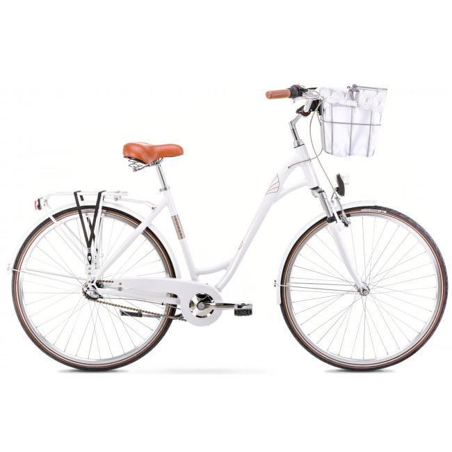 Bicycle Romet Art Deco ECO 2025 white