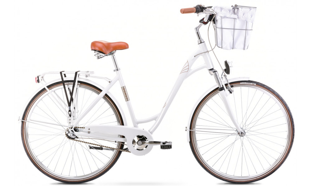 Bicycle Romet Art Deco ECO 2024 white 