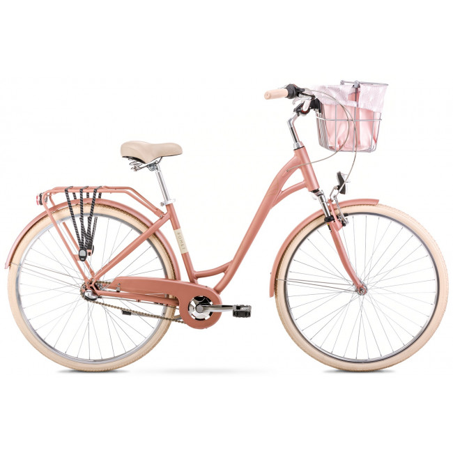 Bicycle Romet Art Deco ECO 2024 pink