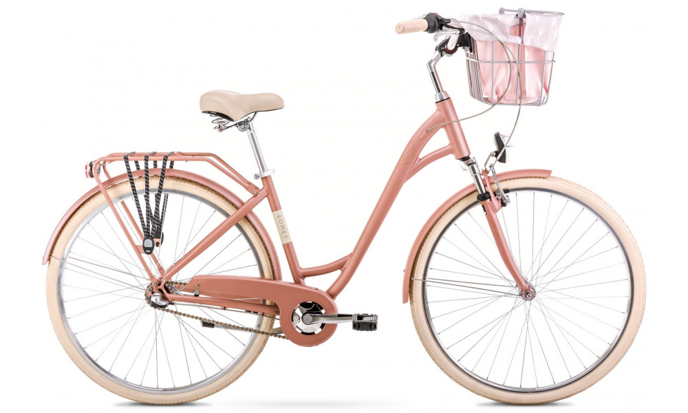 Bicycle Romet Art Deco ECO 2024 pink 