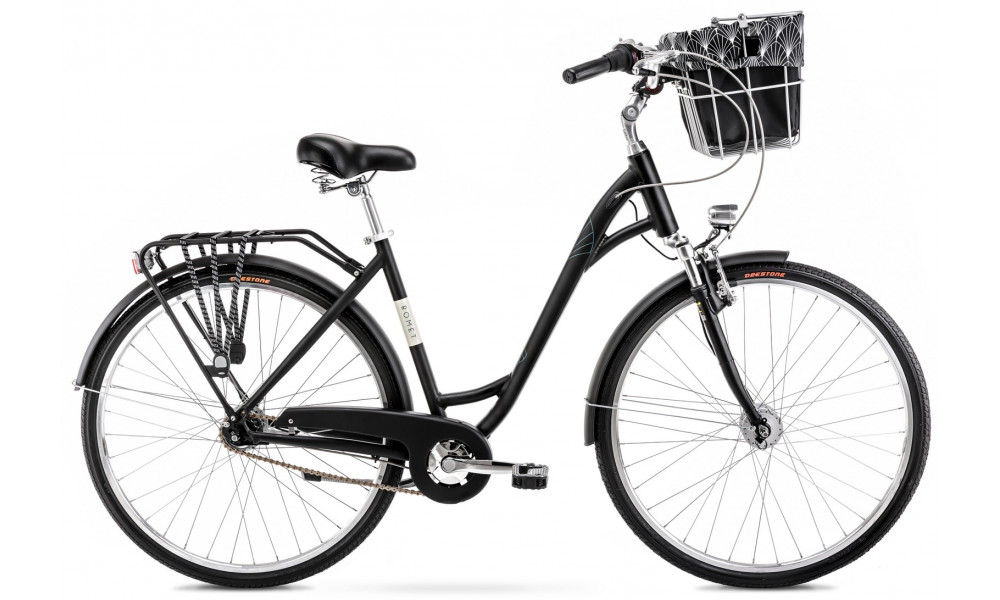 Bicycle Romet Art Deco LUX 2025 black 