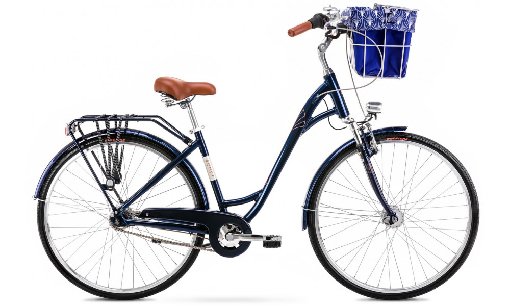 Bicycle Romet Art Deco LUX 2025 dark blue - 1