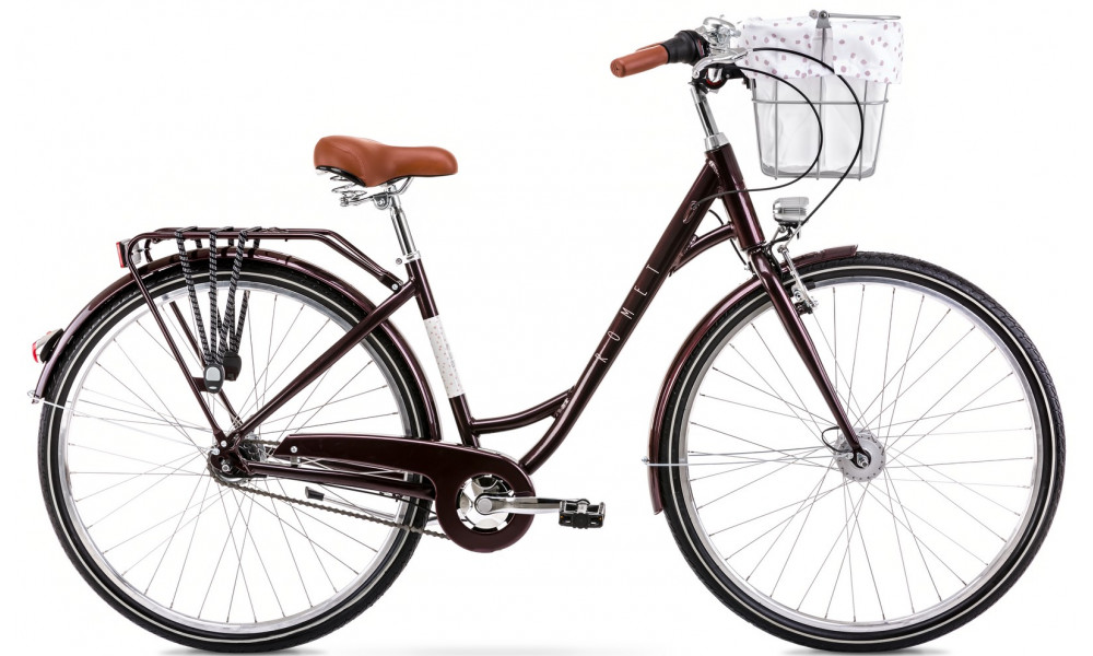 Bicycle Romet Pop Art LUX 2025 bordo 