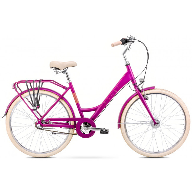 Bicycle Romet Sonata Classic 26" 2025 pink