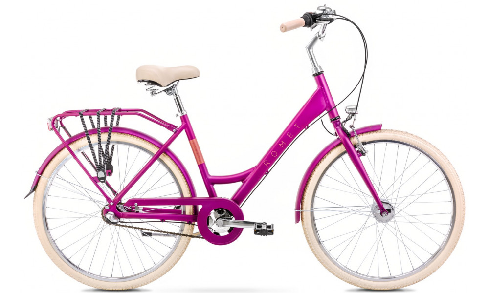 Bicycle Romet Sonata Classic 26" 2025 pink 