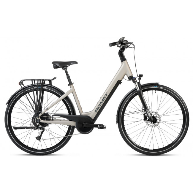 E-bike Romet e-Modeco URB 1.0 504WH 2025 champane-black