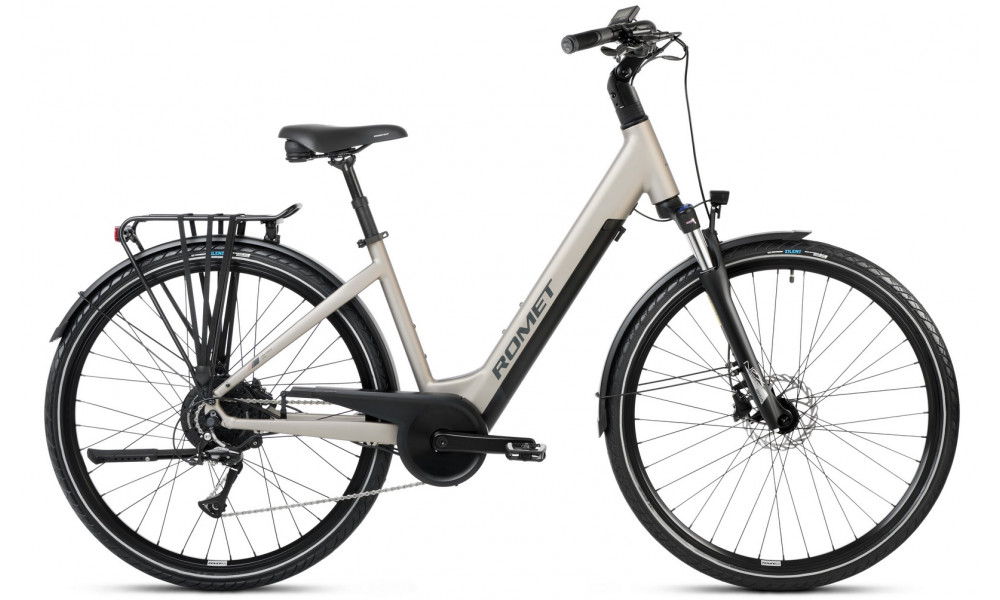 E-bike Romet e-Modeco URB 1.0 504WH 2025 champane-black 