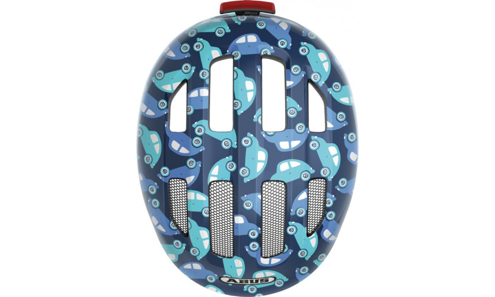 Шлем Abus Smiley 3.0 LED blue car - 4