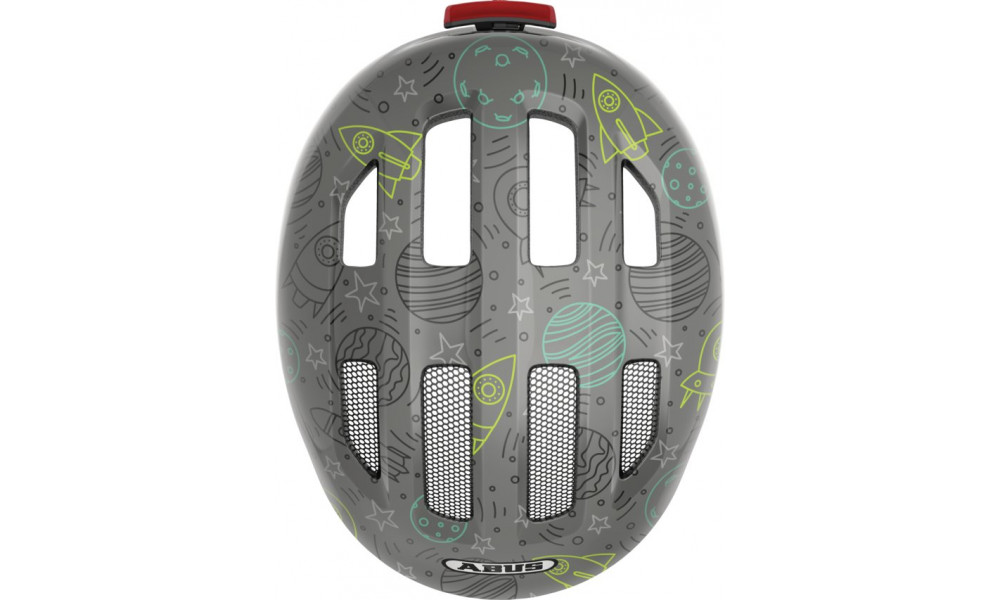 Helmet Abus Smiley 3.0 LED grey space - 4