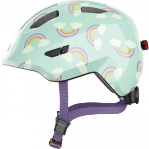 Helmet Abus Smiley 3.0 LED blue rainbow