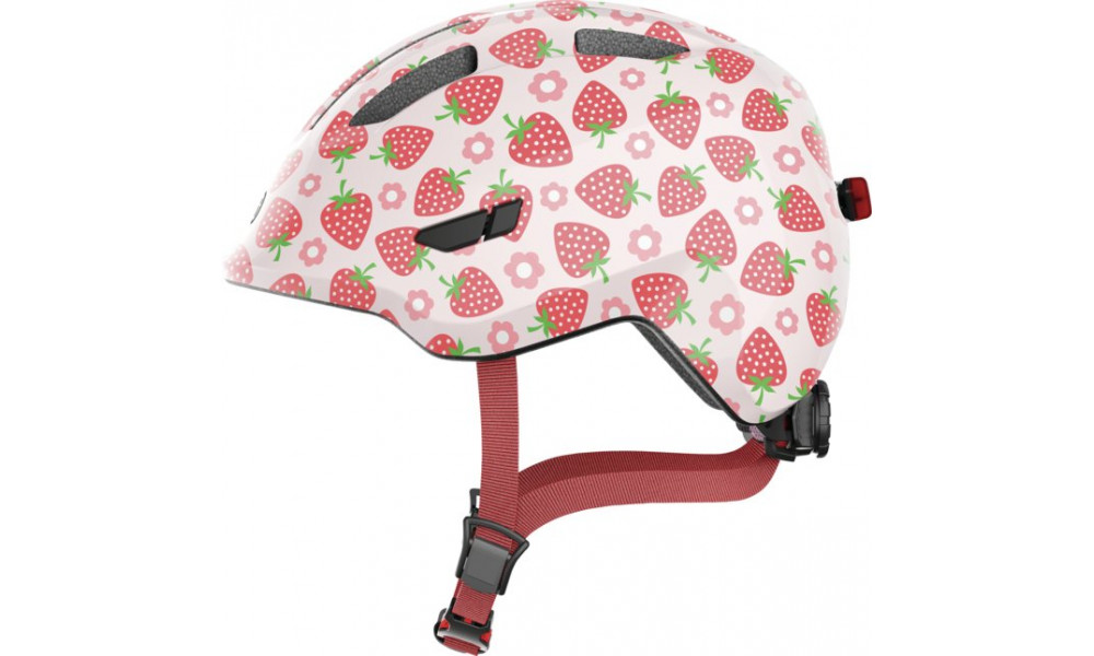 Helmet Abus Smiley 3.0 LED rose strawberry - 1