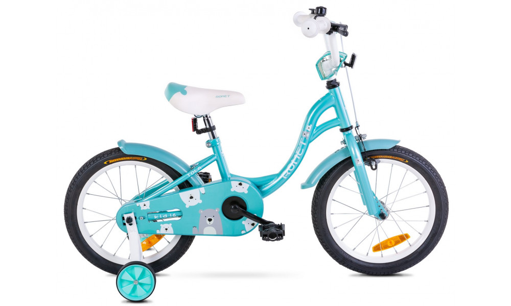 Bicycle Romet Tola 16" 2025 white-turquoise - 1