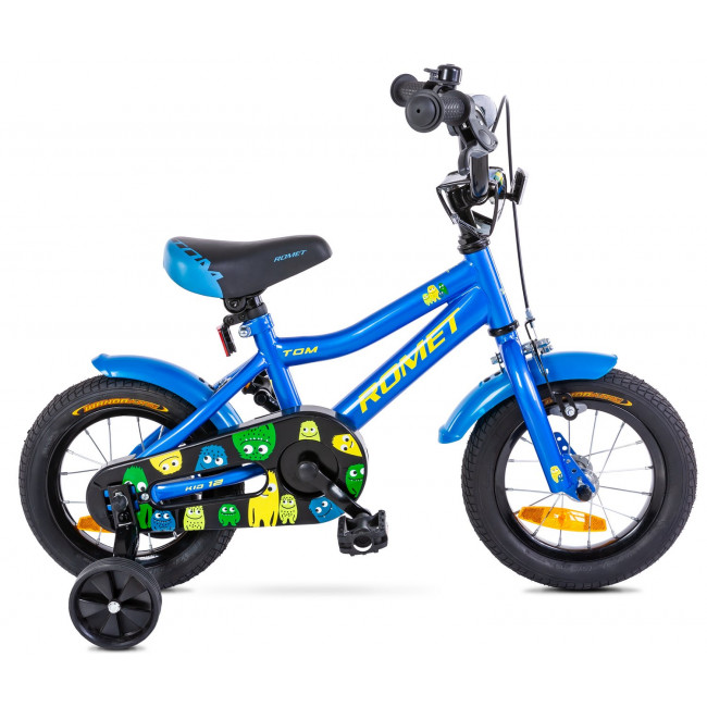 Bicycle Romet Tom 12" 2025 blue-yellow