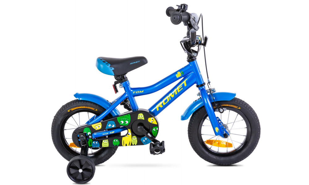 Bicycle Romet Tom 12" 2025 blue-yellow - 1