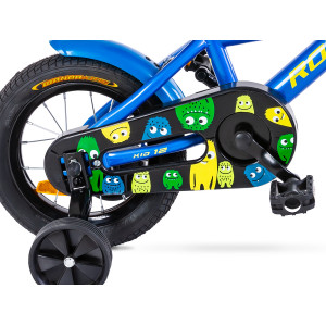 Bicycle Romet Tom 12" 2025 blue-yellow