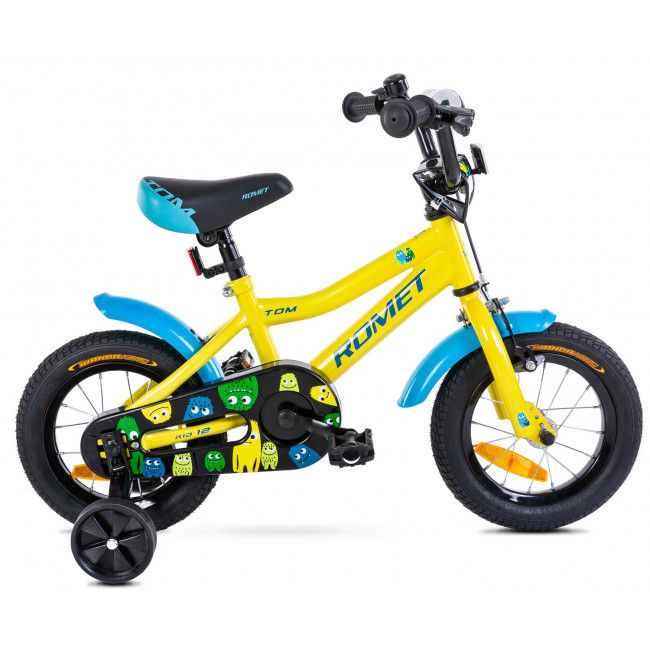 Bicycle Romet Tom 12" 2025 yellow-blue