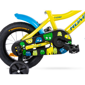 Bicycle Romet Tom 12" 2025 yellow-blue