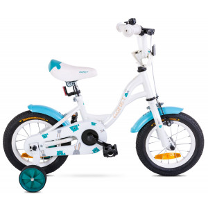 Bicycle Romet Tola 12" 2022 white-turquoise