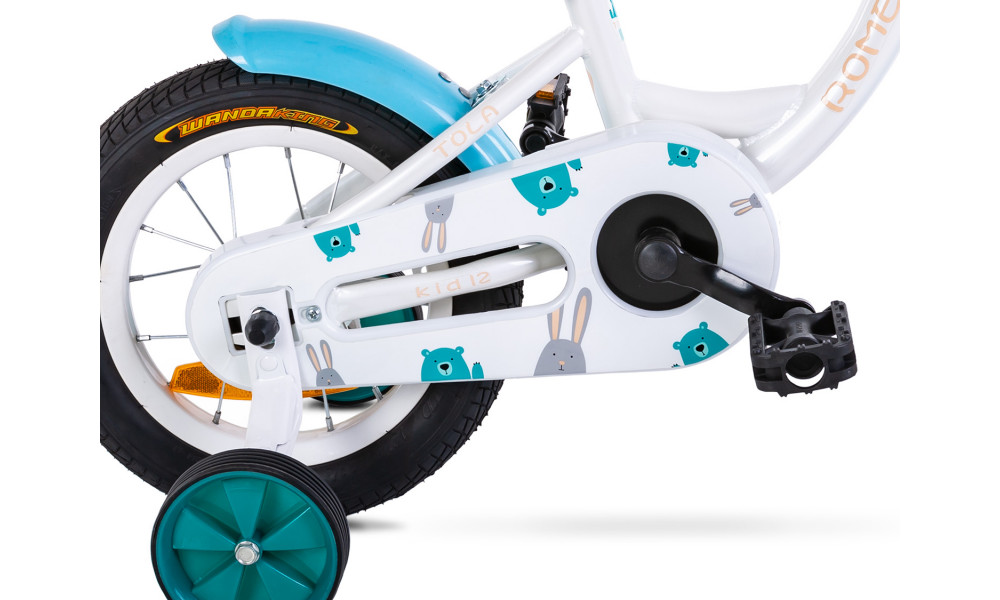 Bicycle Romet Tola 12" 2025 white-turquoise - 2