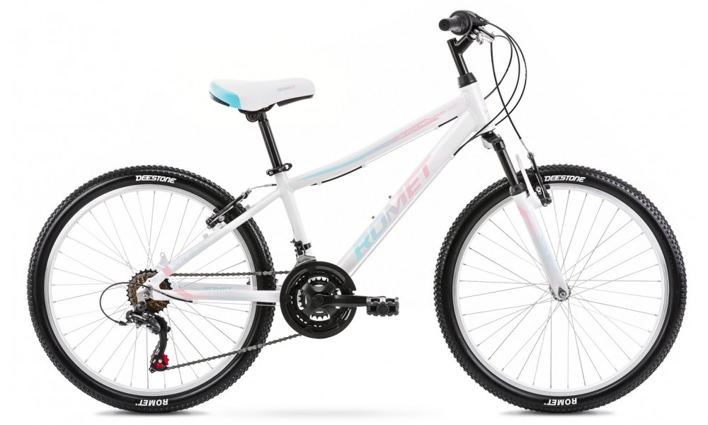 Bicycle Romet Jolene 24 2024 white-pink 