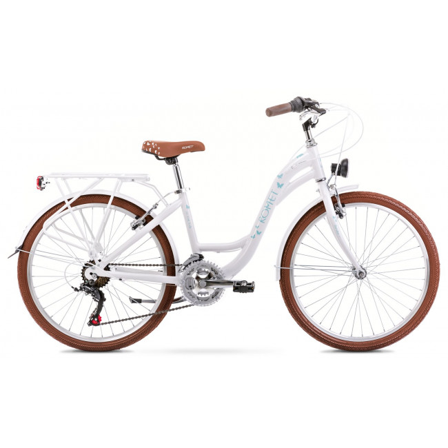 Bicycle Romet Panda 1 2024 white-blue
