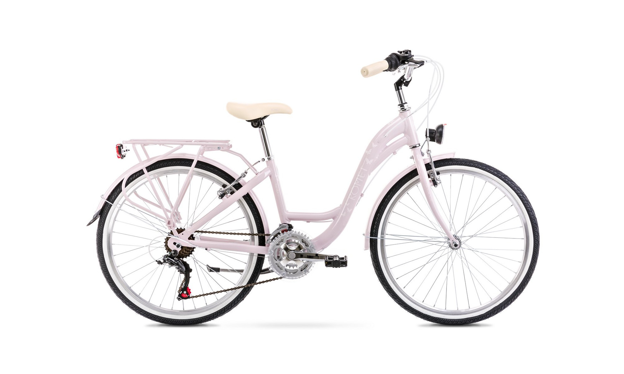 Bicycle Romet Panda 1 2025 pink-white 