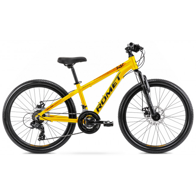 Велосипед Romet Rambler DIRT 24 2024 yellow-orange