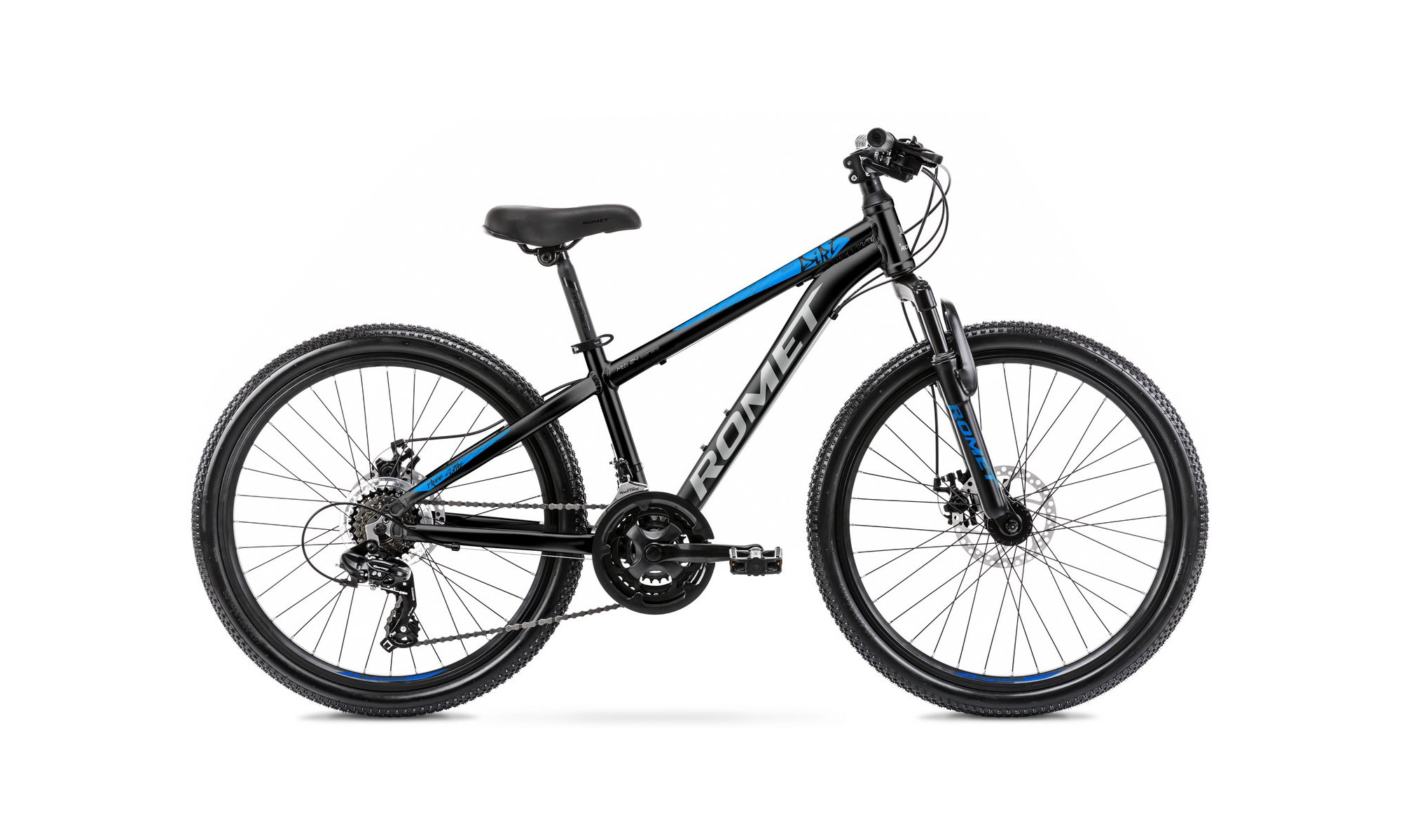 Bicycle Romet Rambler DIRT 24 2025 black-blue 