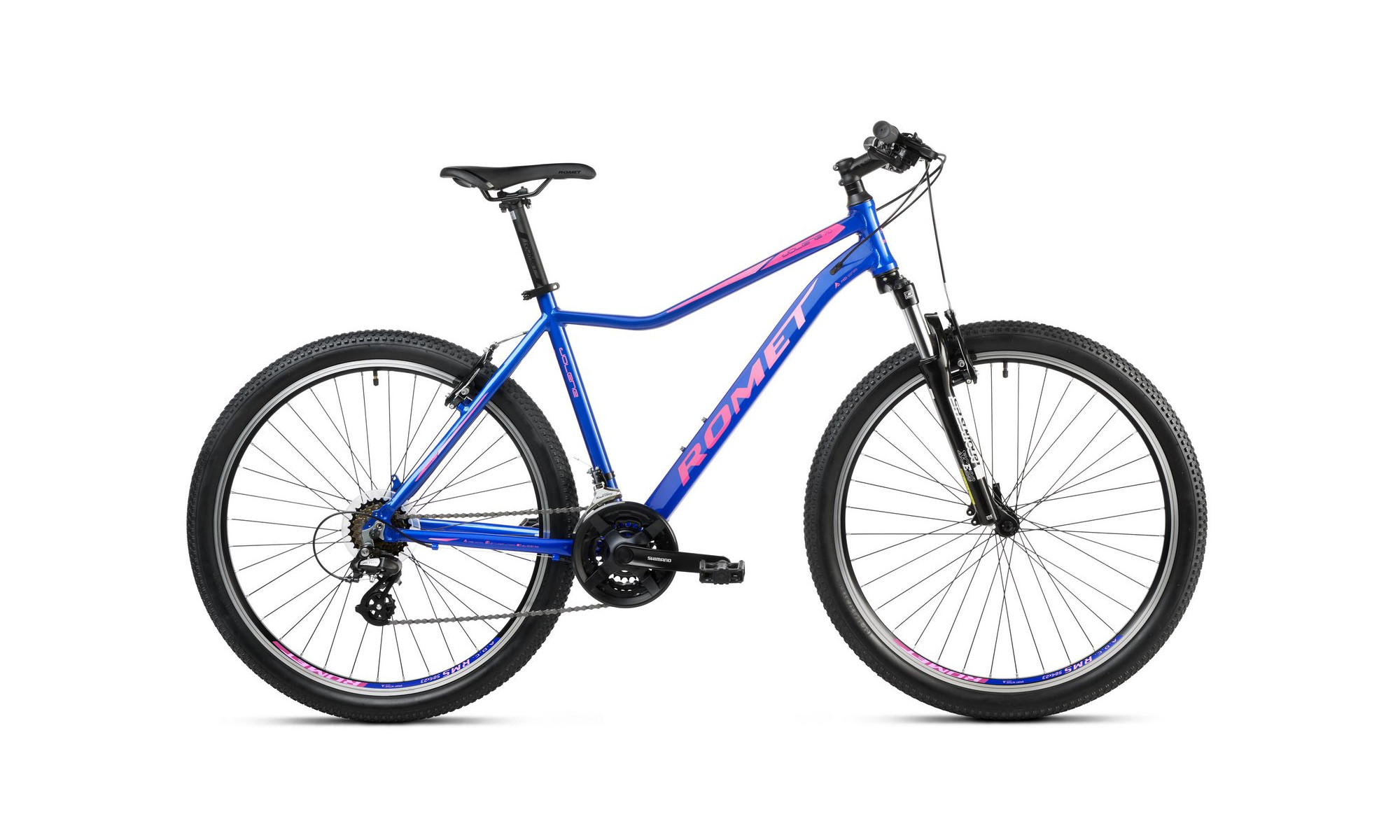 Bicycle Romet Jolene 7.0 2025 blue-pink 