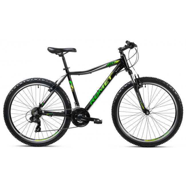 Велосипед Romet Rambler R6.1 JR 2024 black-green-grey