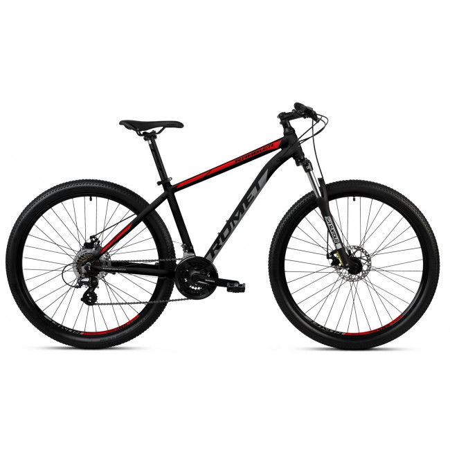 Bicycle Romet Rambler R9.1 2025 black-red-grey