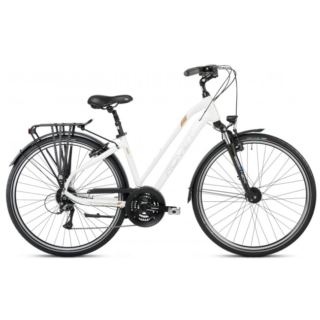 Bicycle Romet Gazela 5 2025 white-gold