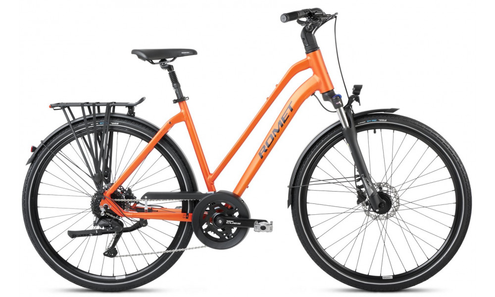 Āåėīńčļåä Romet Gazela 5 CS 2024 orange-black 