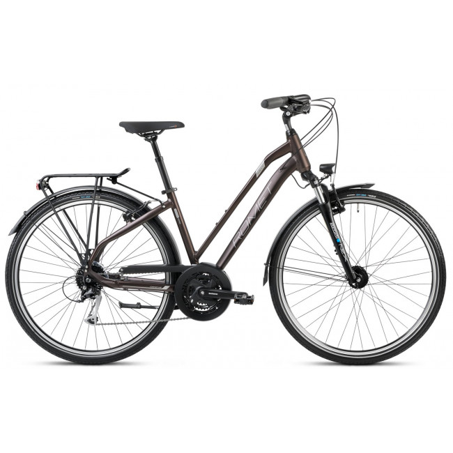 Bicycle Romet Gazela 7 2025 dark brown-grey