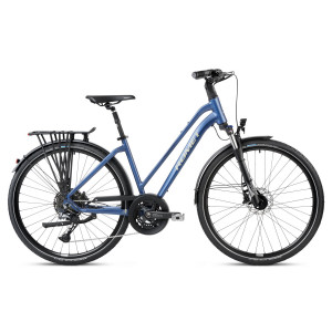 Bicycle Romet Gazela 7 CS 2024 dark blue-beige