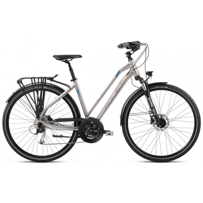 Bicycle Romet Gazela 8 2025 graphite-dark turquoise