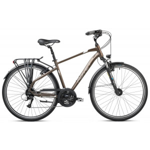 Велосипед Romet Wagant 5 2024 brown-white