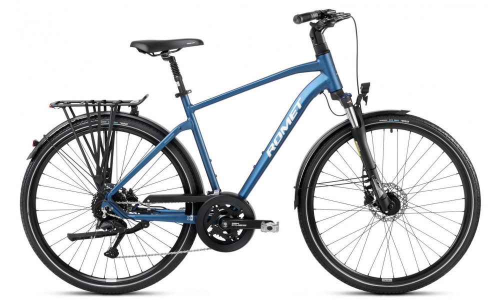 Bicycle Romet Wagant 5 CS 2025 dark blue-silver 