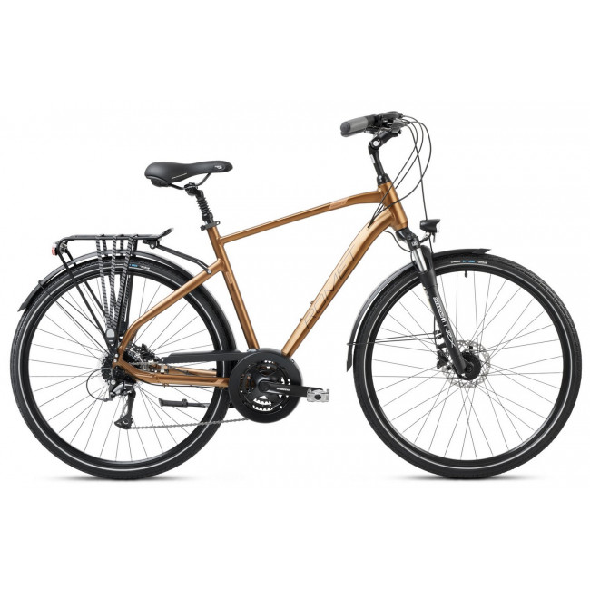 Велосипед Romet Wagant 6 2024 brown-black